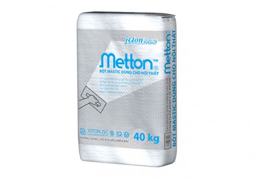 Bột trét tường nội thất Joton METTON - BAO 40kg